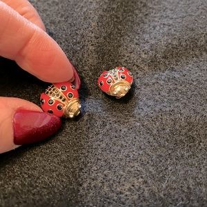 Kate Spade Ladybug earrings